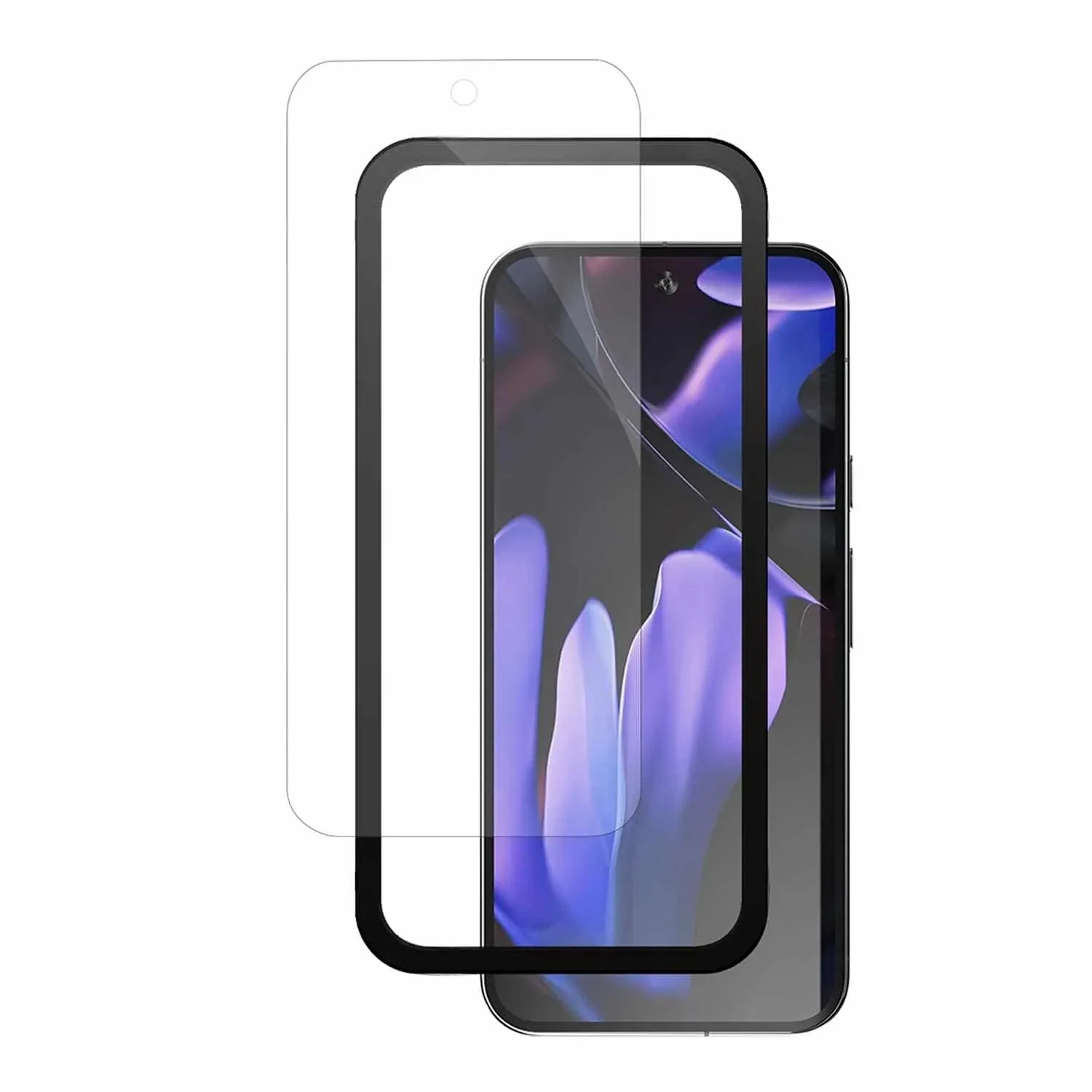 Blu Element Tempered Glass Screen Protector with Installation Kit for Pixel 10/10 Pro, Pixel 9/9 Pro
