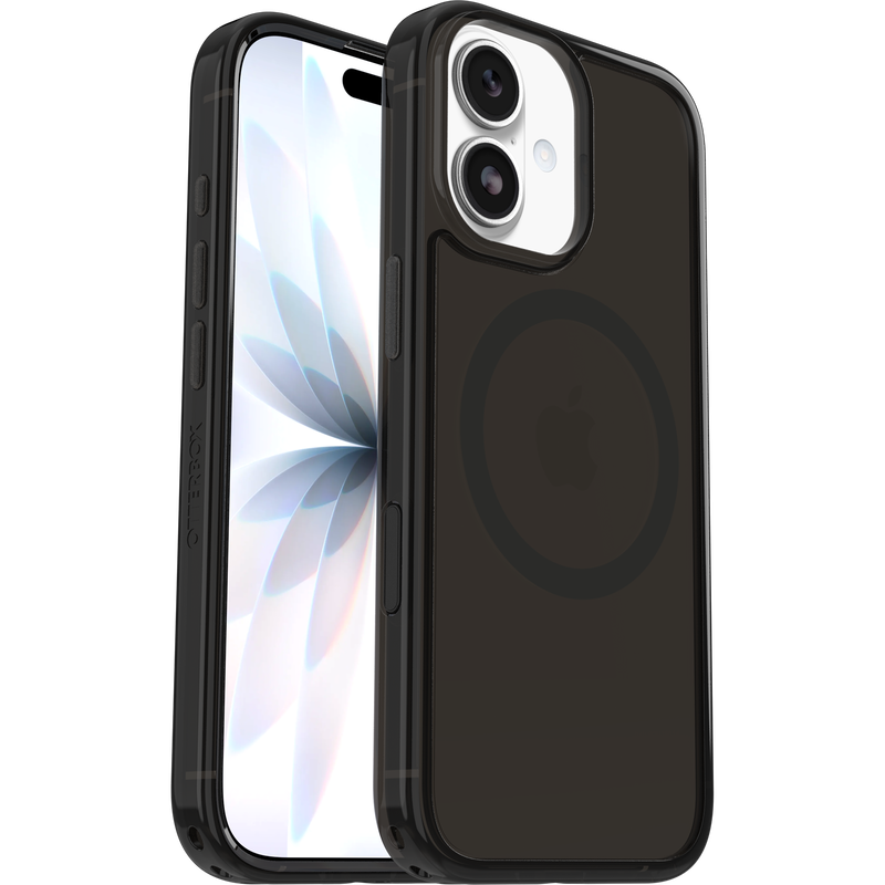 OtterBox Symmetry Clear MagSafe Case w/Camera Control Black Mist (Black) for iPhone 17