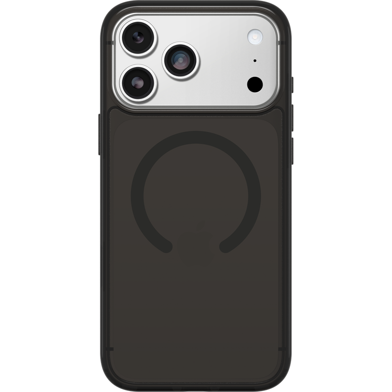 OtterBox Symmetry Clear MagSafe Case w/Camera Control Black Mist (Black) for iPhone 17 Pro Max
