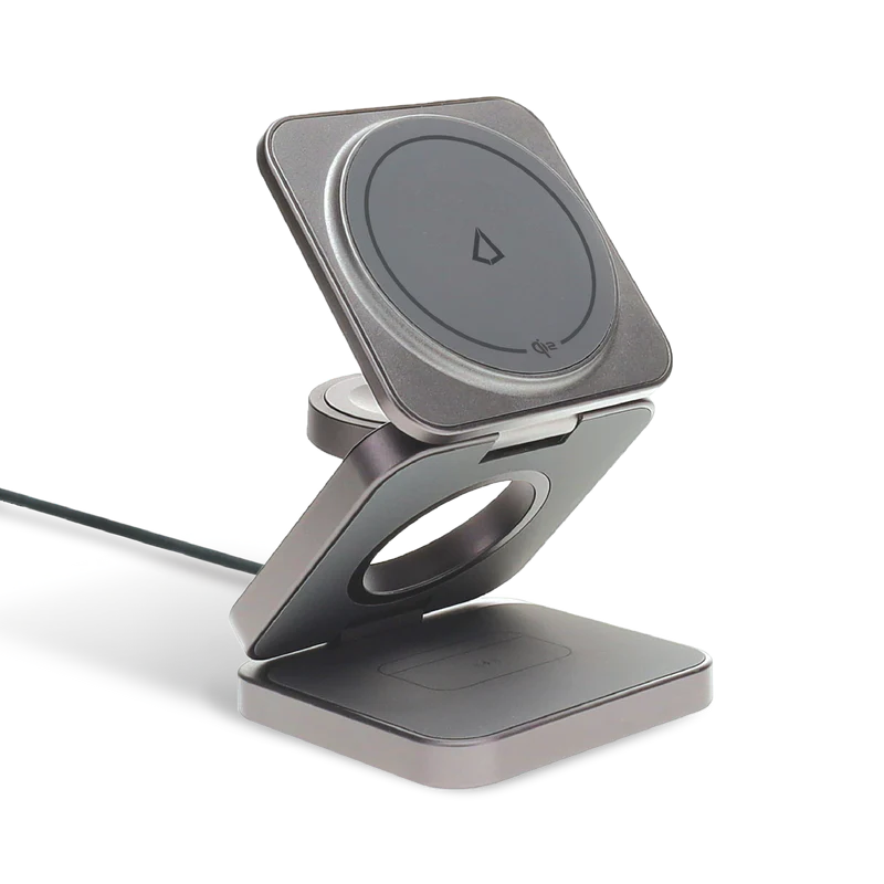 15W Mag Stream 3-in-1 Foldable Charging Stand